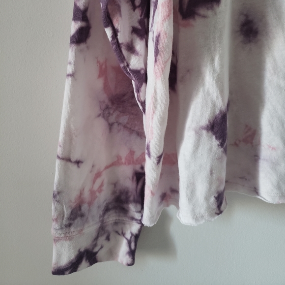 Splendid Tie Dye Brushed Jersey Pullover Top Light Sweater Colorful - Picture 9 of 9